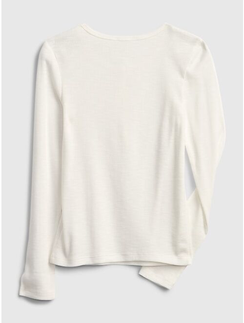 GAP Kids Ribbed Henley