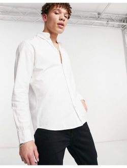 Essentials oxford shirt in white