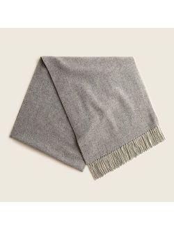 Wool-blend scarf