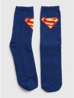GapKids | DC™ Superman Recycled Cozy Graphic Socks