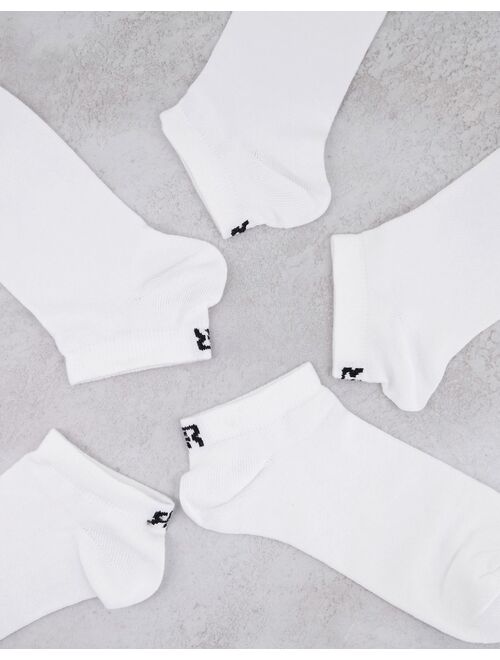 River Island sneaker socks in white