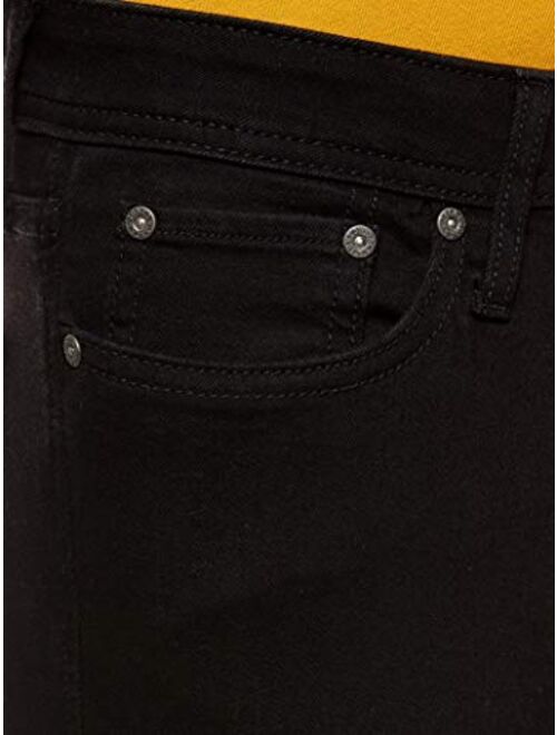 Jack & Jones Men's Liam Original 816 Skinny Jeans, Black