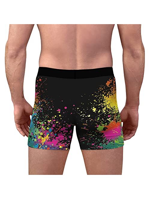 Disney Burband Mens Christmas Novelty Boxer Brief Underwear Nightmare Before Christmas Party Funny Shorts Underpants