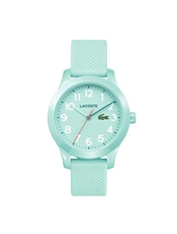 Kids' 12.12 Turquoise Silicone Strap Watch 32mm