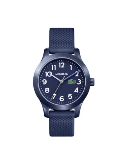Lacoste Kids' 12.12 Turquoise Silicone Strap Watch 32mm