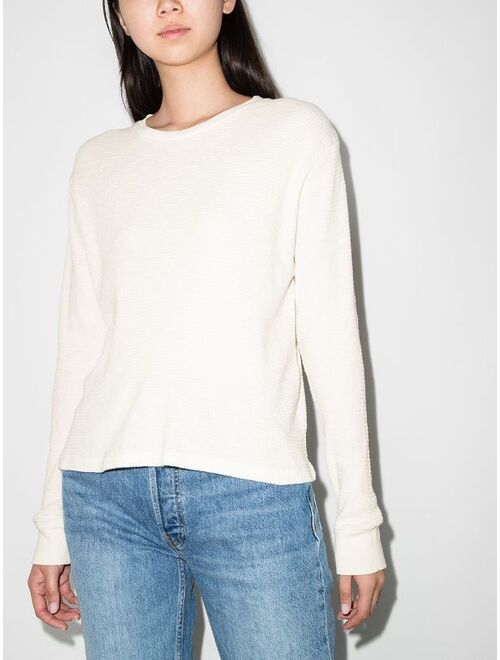 RE/DONE Thermal long-sleeve top