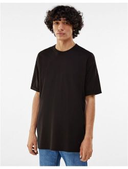 longline t-shirt in black