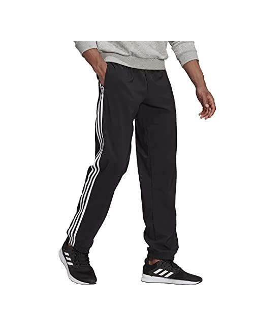 adidas Men's Aeroready Essentials Elastic Cuff 3-Stripes Pants