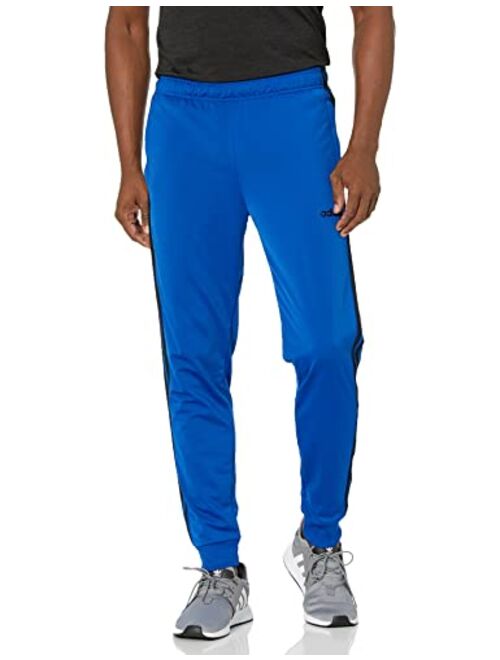 adidas Men's Essentials 3-Stripes Tapered Tricot Pants