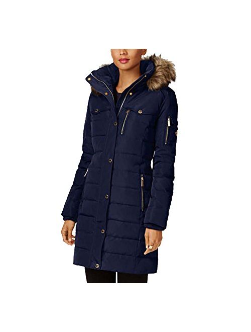 Michael Kors Down Coat with Chest Pockets