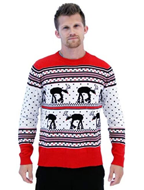 Disney Star Wars at-at Reindeer Ugly Christmas Sweater