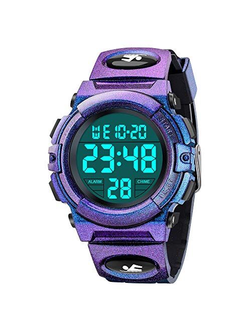 SYOKZEY Kids Watches for Boys Teens Girls LED Waterproof Digital Watch Birthday Gift