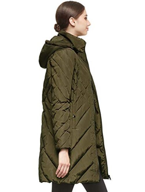 Orolay Women's Down Jacket Winter Removable Hooded Coat