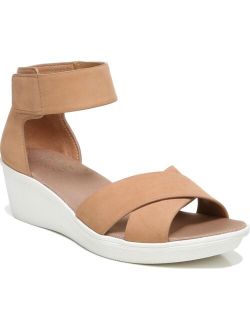 Riviera Ankle Strap Wedge Sandals