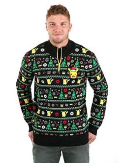 Mad Engine Adult Festive Pokemon Ugly Christmas Sweater