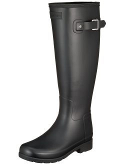 HUNTER Women's Original Refined Wide Calf Rain Boot Matte