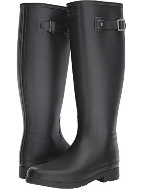 Hunter Boots HUNTER Women's Original Refined Wide Calf Rain Boot Matte