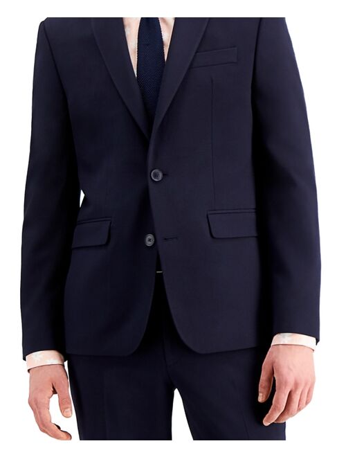 INC International Concepts Men's Slim-Fit Navy Solid Suit Jacket, Created for Macy's