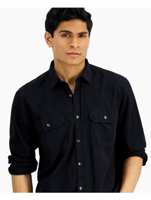 INC International Concepts Men's Twin Pocket Shirt, Created for Macy's