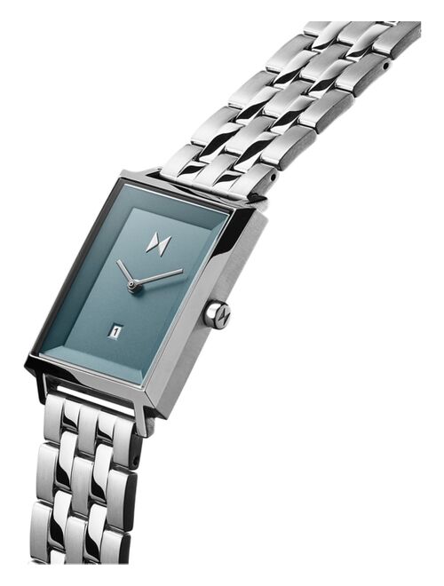 MVMT Women's Signature Square Skylar Stainless Steel Bracelet Watch 24mm