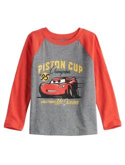 / Pixar Cars Toddler Boy "Piston Cup" Lightning McQueen Graphic Tee by Jumping Beans