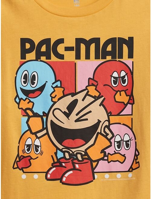 GapKids | Pac-Man 100% Organic Cotton Graphic T-Shirt