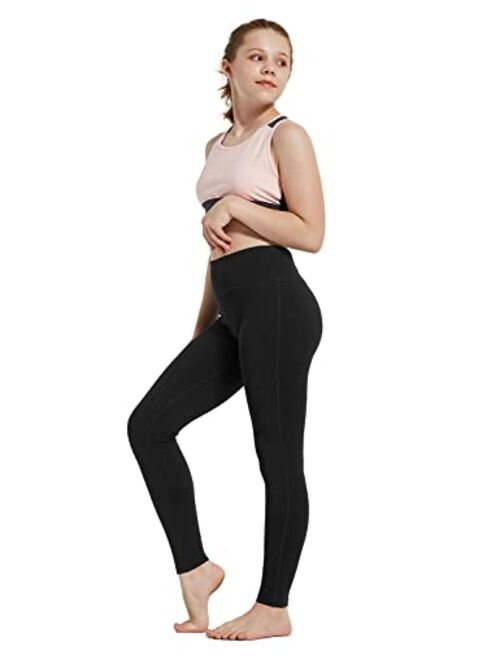 Buy BALEAF Youth Girl's Athletic Dance Leggings Compression Pants
