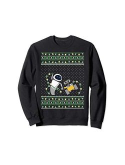 Pixar Wall-E Eve Ugly Christmas Sweater Sweatshirt