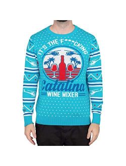 Step Brothers Catalina Wine Mixer Ugly Christmas Sweater
