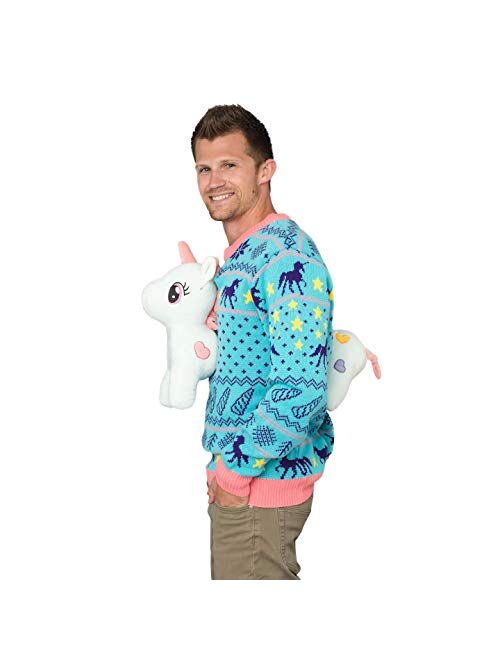 3D Unicorn Adult Ugly Christmas Sweater