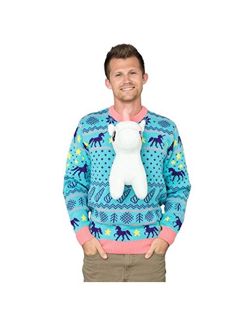3D Unicorn Adult Ugly Christmas Sweater