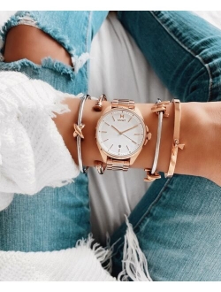 Women's Coronada Rose Gold-Tone Stainless Steel Bracelet Watch 36mm