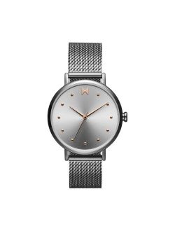 Women's Dot Stainless Steel Mesh Bracelet Watch, 36mm