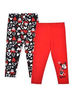 Girl's 2-Pack Minnie Mouse Legging Pants