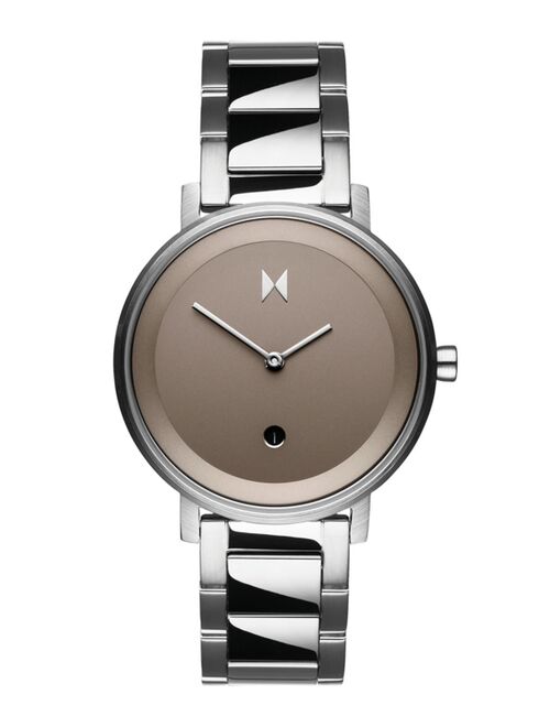 MVMT Signature II Cloud Silver Stainless Steel Bracelet Watch 34mm