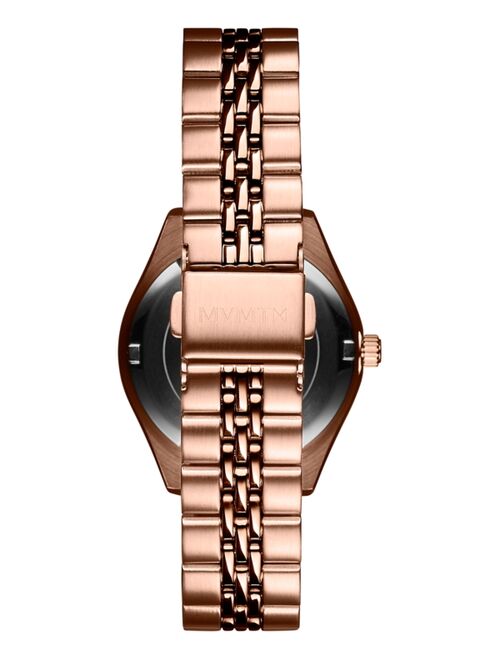 MVMT Women's Rise Mini Rose Gold-Tone Bracelet Watch 30mm