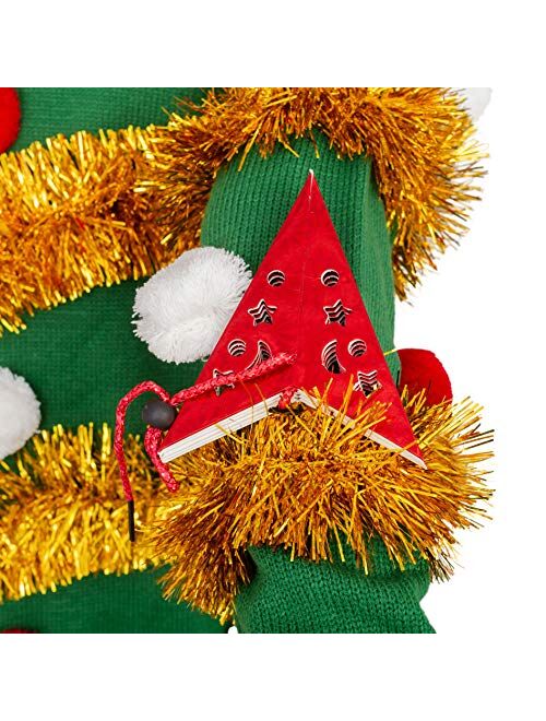 Tinsel Tree Ugly Christmas Sweater