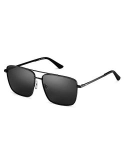 Navigator | Women's & Men's Square Sunglasses | 57 mm