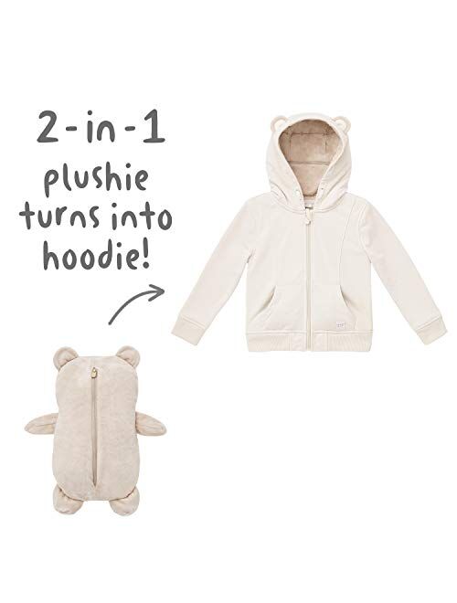 Cubcoats Kids Transforming 2 in 1 Hoodie and Soft Character Plushie