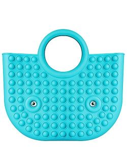 Push Bubble Handbag Fidget Handbag Pop Bag Pop Bubble Fidget Sensory Handbags for Girls and Women