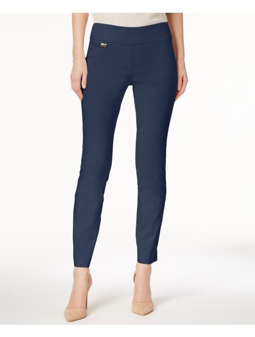 Alfani Tummy-Control Pull-On Skinny Pants, Regular and Short Lengths, Created for Macy's