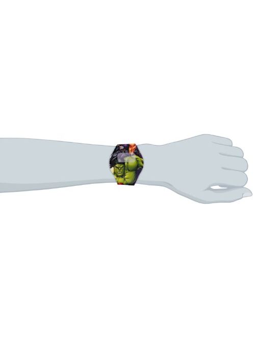 Marvel The Avengers Kids' AVG1518 Digital Display Analog Quartz Grey Watch