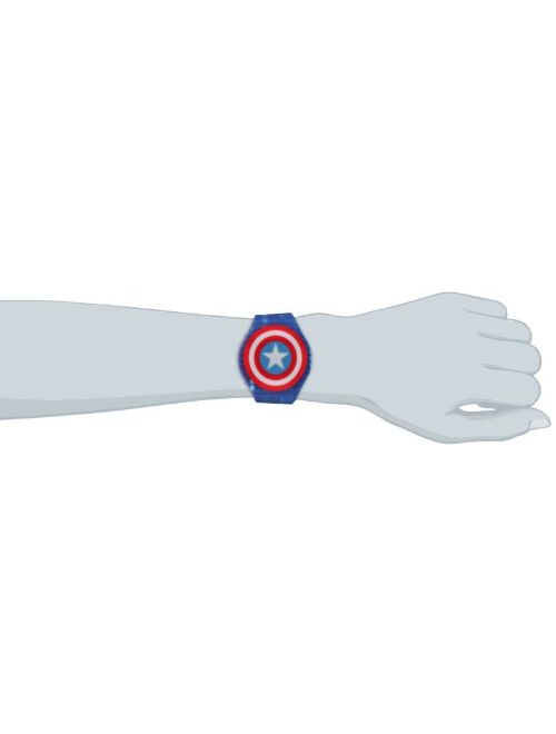 Marvel The Avengers Kids' CTA3119 "Captain America" Digital Display Watch