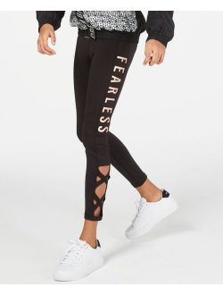 Ideology Big Girls Fearless Caged Leggings, Created for Macy's