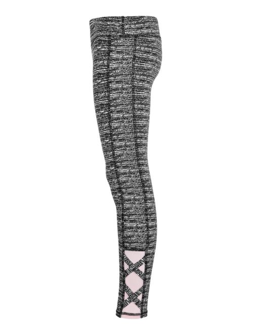 Ideology Big Girls Static-Print Caged Leggings, Created for Macy's