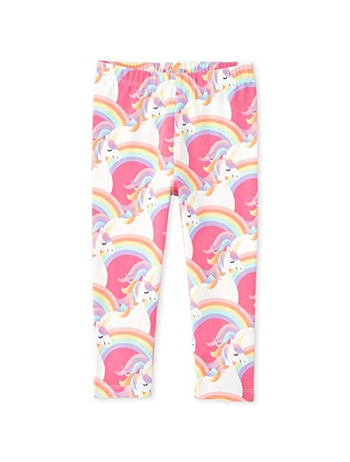 The Children's Place Girls' Matchable Printed Leggings