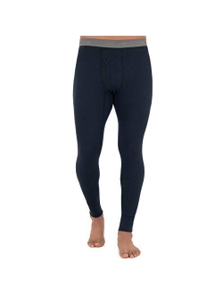 Men's Recycled Premium Waffle Thermal Underwear Long Johns Bottom (1, 2, 3, and 4 Packs)