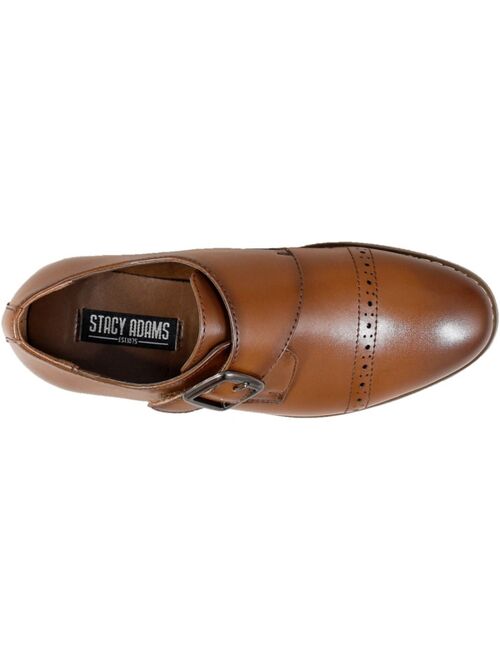Stacy Adams Little Boy Desmond Cap Toe Monk Strap Shoe