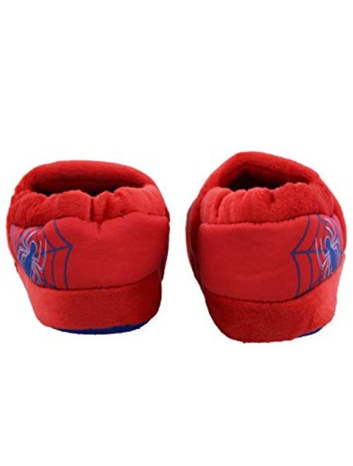 Marvel Spider-Man Toddler Boys Plush Aline Slippers