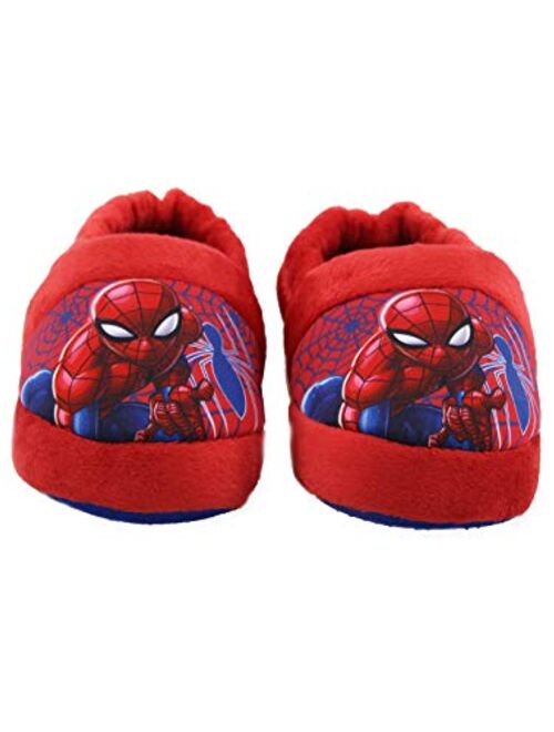 Marvel Spider-Man Toddler Boys Plush Aline Slippers